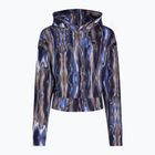 FILA Dámská mikina Ceyrat AOP Cropped Hoody blue melting aop