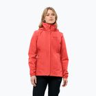 Dámská bunda do deště Jack Wolfskin Stormy Point 2L vibrant red