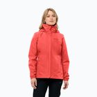 Dámská bunda do deště Jack Wolfskin Stormy Point 2L vibrant red