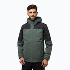 Pánská bunda 3v1  Jack Wolfskin Romberg 3In1 slate green