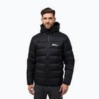 Pánská péřová bunda Jack Wolfskin Nebelhorn Down Hoody black