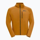 Pánská fleecová mikina Jack Wolfskin Kolbenberg Hooded Fz safflower