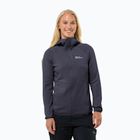Dámská fleecová mikina Jack Wolfskin Kolbenberg Hooded Fz graphite