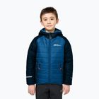 Dětská péřová bunda Jack Wolfskin Zenon crisp cobalt