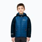 Dětská péřová bunda Jack Wolfskin Zenon crisp cobalt