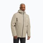 Pánská bunda 3v1 Jack Wolfskin Icecape 3In1 Down Rds linen