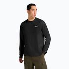Pánské tričko Longsleeve Jack Wolfskin Prelight Trail Crew black