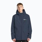 Pánská bunda 3v1 Jack Wolfskin Taubenberg 3In1 midnight sky
