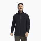 Pánská fleecová mikina Jack Wolfskin Taunus 100 Full Zip black