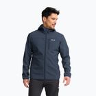 Pánská větrovka Jack Wolfskin Wild Winds Hooded midnight sky