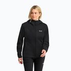 Dámská softshellová bunda Jack Wolfskin Windhain 2 Hoody black