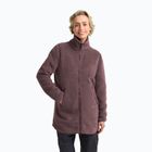 Dámská fleecová mikina Jack Wolfskin High Curl Coat sheer plum