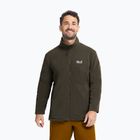 Pánská fleecová mikina Jack Wolfskin Taunus 200 Full Zip obsidian moss