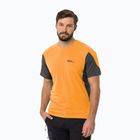 Pánské trekingové tričko a Jack Wolfskin Narrows oranžové 1807353