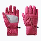 Dětské rukavice Jack Wolfskin Easy Entry dark fuchsia