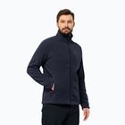 Pánská fleecová mikina Jack Wolfskin Winterstein Fz night blue