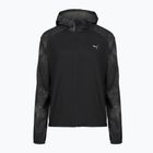 Dámská běžecká bunda  PUMA Run AOP Favorite Woven black/grey