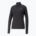 Dámská běžecká mikina PUMA Run Favorite 1/4 Zip puma black