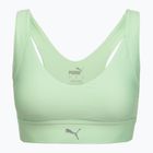 Sportovní běžecká podprsenka Puma High Impact Ultraform Running Bra green/silver