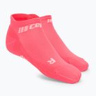 Dámské kompresní běžecké ponožky  CEP 4.0 No Show pink