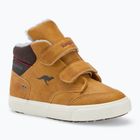 Dětské boty KangaROOS KaVu Primo V tan yellow / rouge