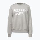 Dámská mikina Reebok Identity Big Logo Fleece Crew medium grey heather
