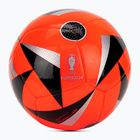 Fotbalový míč  adidas Fussballiebe Club Euro 2024 solar red/black/silver metallic velikost  4