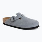Nazouváky BIRKENSTOCK Boston Suede Leather stone blue