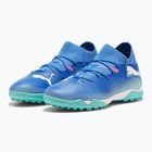 Dětské kopačky PUMA Future 7 Match TT + Mid Jr blue/puma white/electric peppermint