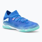 Dětské kopačky PUMA Future 7 Match It + Mid Jr bluemazing/puma white/electric peppermint