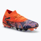 Pánské kopačky PUMA Future 8 Match Creativity FG/AG orange poppy/black/dark amethyst/electric peppermint