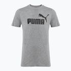 Pánské tričko PUMA ESS No. 1 Logo Tee medium gray heather