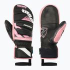 Dětské lyžařské rukavice Ziener Lopaki-Z AS PR Mitten black/pink vanilla
