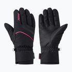 Dámské lyžařské rukavice Ziener Khania-Z PR Glove black/pink lily