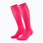 Dámské kompresní ponožky CEP Run Tall 5.0 pink