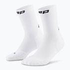 Pánské kompresní ponožky CEP Run Mid Cut 5.0 white