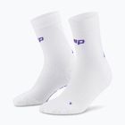 Pánské kompresní ponožky CEP Ultralight Mid Cut 4.0 white