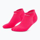 Pánské kompresní ponožky Cep Run No Show 5.0  pink
