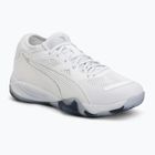 Házenkářské boty PUMA Eliminate NITRO SQD 4 puma white/baltic sea blue/fresh water