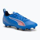 Dětské kopačky PUMA Ultra 6 Play FG/AG Jr ultra blue/puma white/glowing red