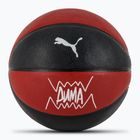 Basketbalový míčPUMA teamJAWS Basketball puma red/puma black velikost 7