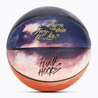 Basketbalový míč PUMA Hooptopia Sunset Basketball flame orange/puma black/multicolor velikost 7