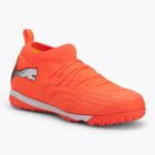 Kopačky PUMA Future 9 Match TT + Mid Jr glowing red/puma white/puma black/puma silver