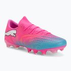 Kopačky PUMA Future 9 Match Fusion FG/AG poison pink/puma white/sun stream/bright aqua/puma black