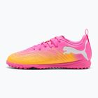 Dětské kopačky PUMA Future 9 Play TT poison pink/puma white/sun stream/bright aqua/puma black