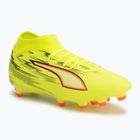 Fotbalové kopačky PUMA Ultra 6 Play+ FG/AG yellow alert/puma black/glowing red/lime squeeze