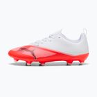 Dětské kopačáky Puma Ultra 7 Play FG/AG Jr Ultra Red/Puma Black/Puma White