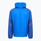 Pánská běžecká bunda Puma Run Favorite Woven Jacket blue/fire orchid
