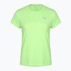 Dámské běžecké tričko PUMA Run Favorite Heather green/neon