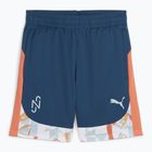 Dětské fotbalové šortky PUMA Neymar JR Creativity Training ocean tropic/hot heat